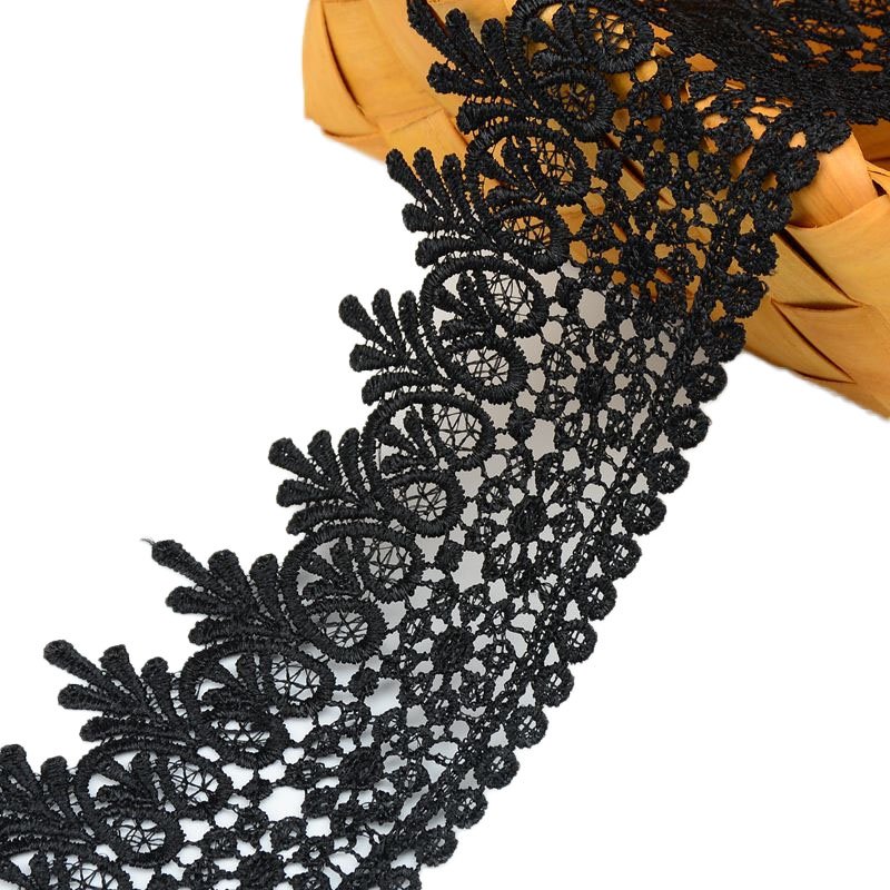 Manufacturer Wholesale Hot Sale Floral Embroidery Trimming Lace For Fashion Womenswear