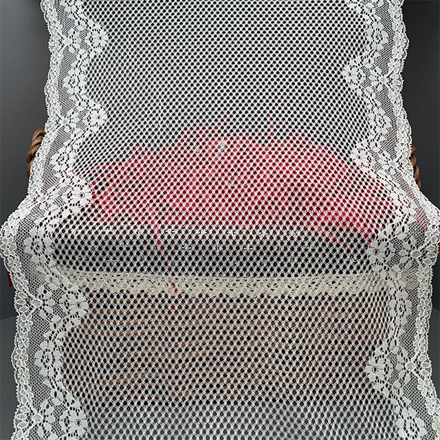 TUTON Custom Guipure French Elastic Lace 29 CM Embroidery Trim Fabric Wholesale For Lingerie