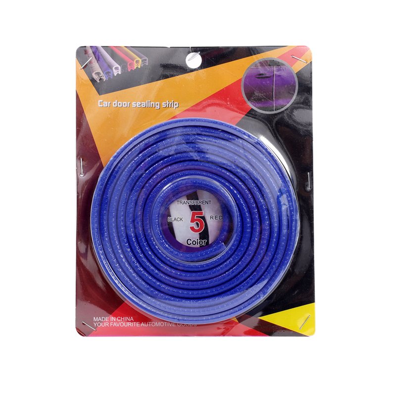 U Shape Car Door Edge Anti-scratch Protector Sealing Strip Guard Trim Car Door Stickers Anti-collision Decorative Strip