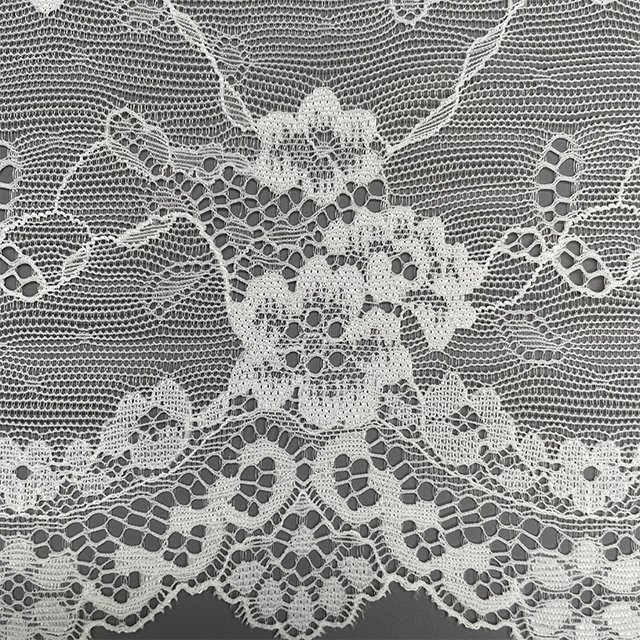 TUTON Custom Guipure Elastic Lace 18 CM Embroidery Trim Wholesale For Underwear