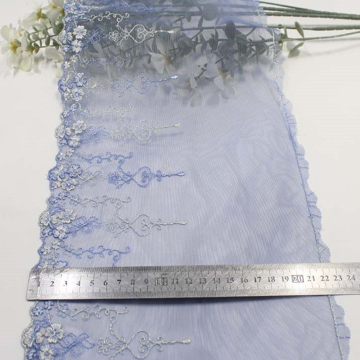 Multiple color selection lingerie lace trim Underwear lace accessories mesh cloth mesh gauze sequin Embroidery lace