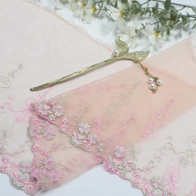Multiple color selection lingerie lace trim Underwear lace accessories mesh cloth mesh gauze sequin Embroidery lace