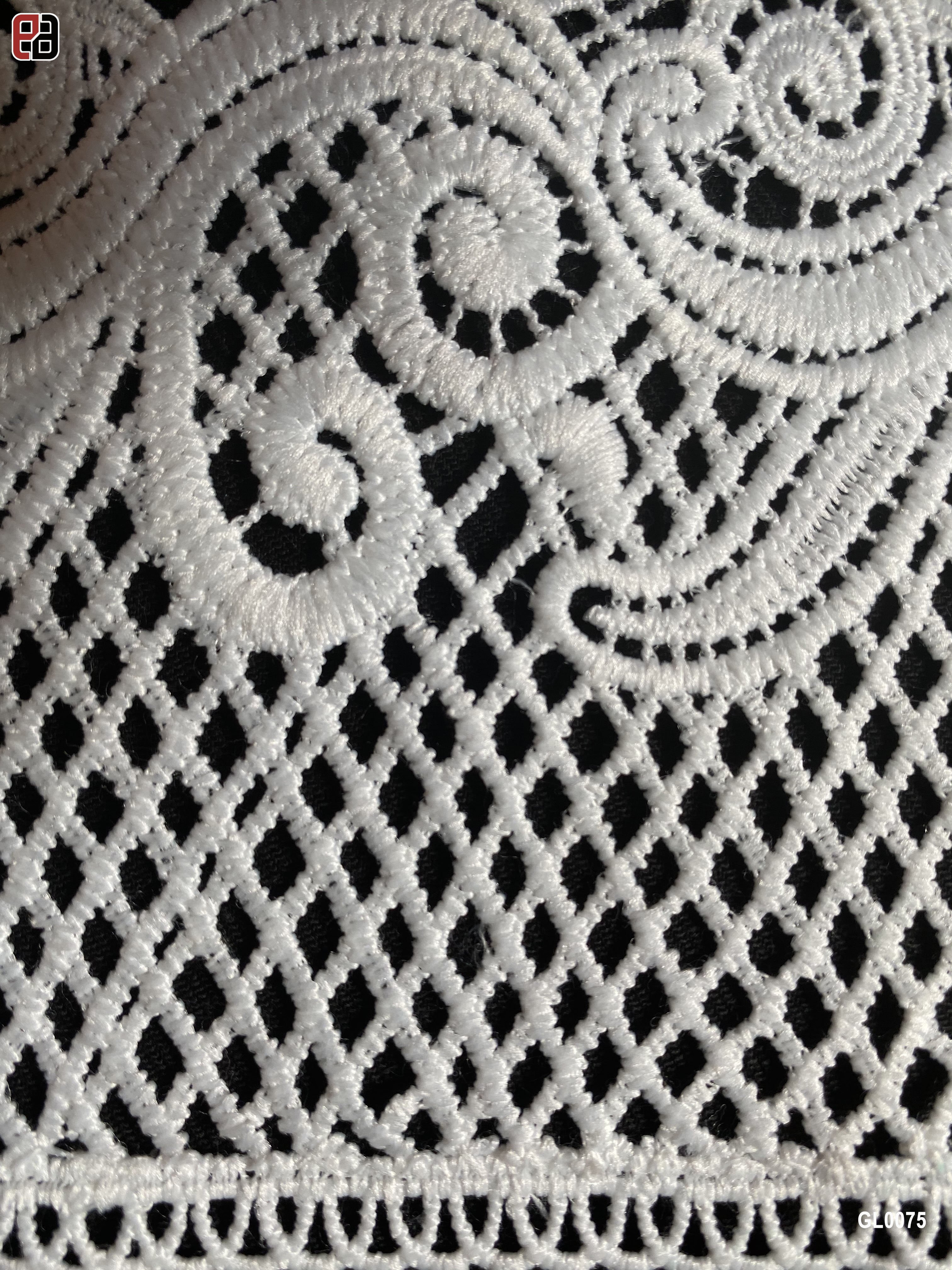 High Quality Scalloped White Trim Bridal Veils Edge Lace Trimming For Border