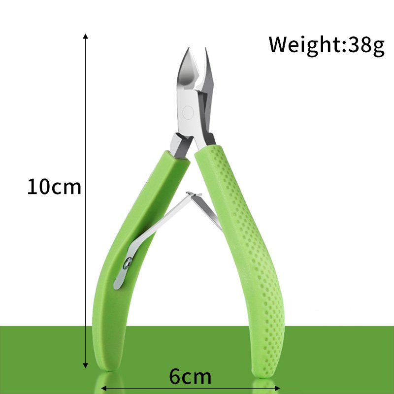 Hot Sale Plastic Cover Handle Manicure Tool Nail Cutter Pedicure Care Toenails Cutter Manicure Set Nail Care Nail Cutter