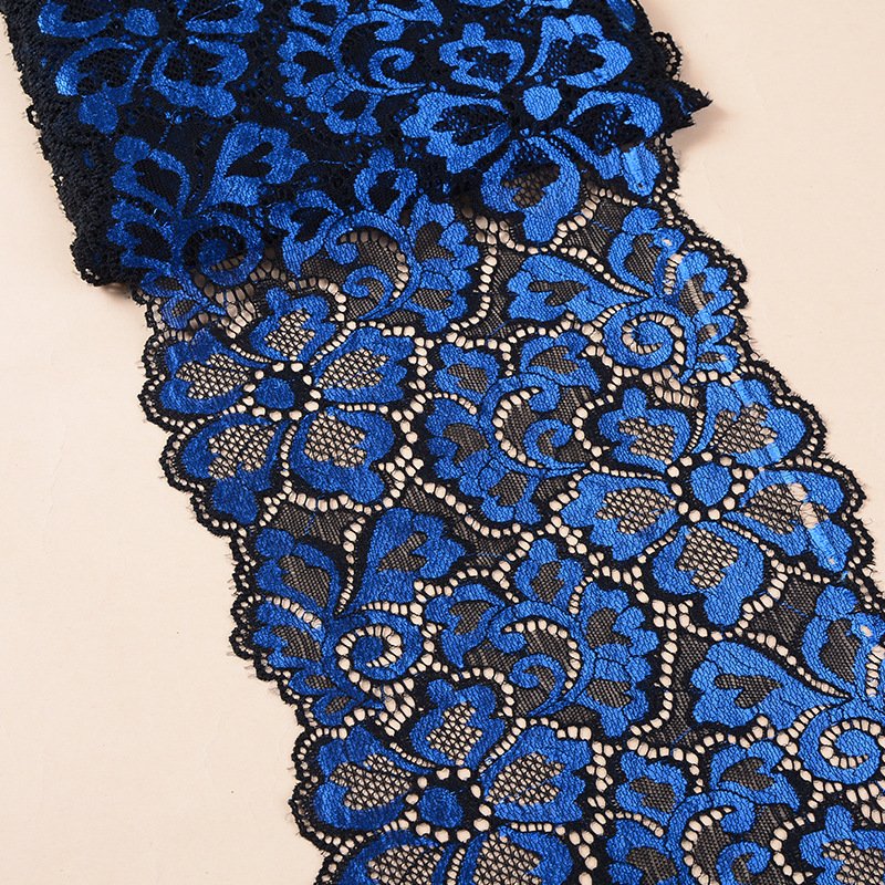 Elegant Lace Trim Dye-Color Mesh Non-Elastic Soft Clothing Accessories Wholesale Wedding Dresses Home Use Underwear Material