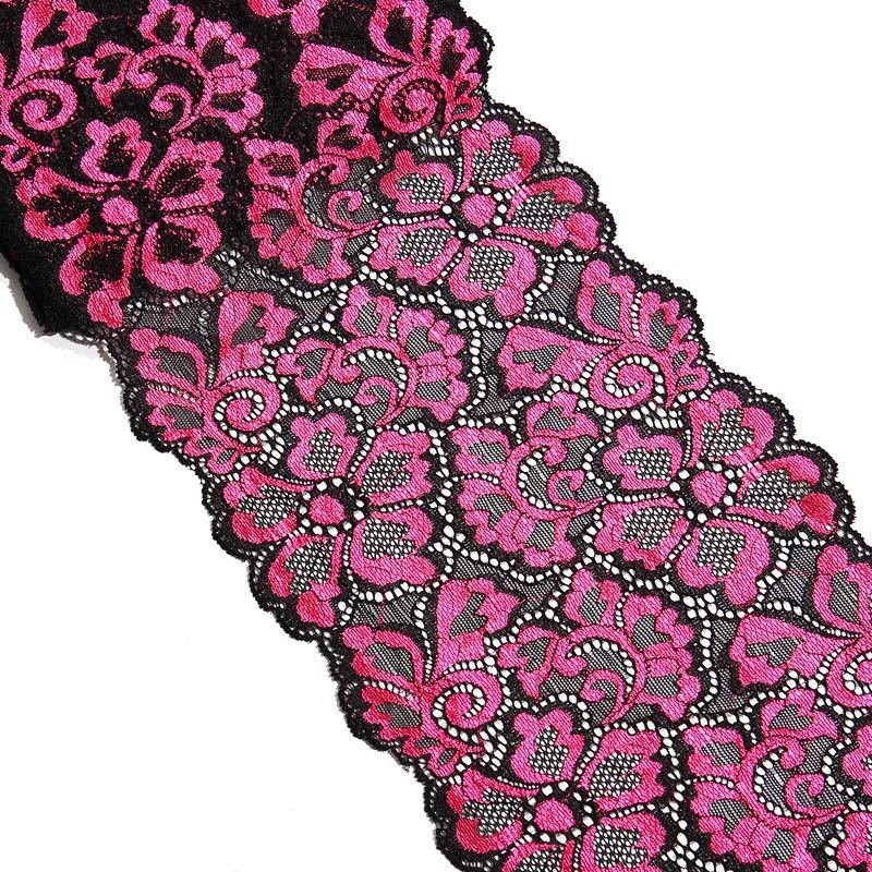 Elegant Lace Trim Dye-Color Mesh Non-Elastic Soft Clothing Accessories Wholesale Wedding Dresses Home Use Underwear Material