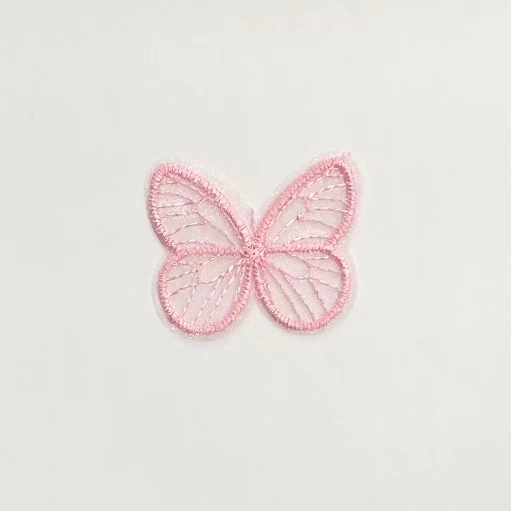 Convenient And Practical Embroidery Patches Iron Custom Lace Patches With Lace Trim Used For Clothing