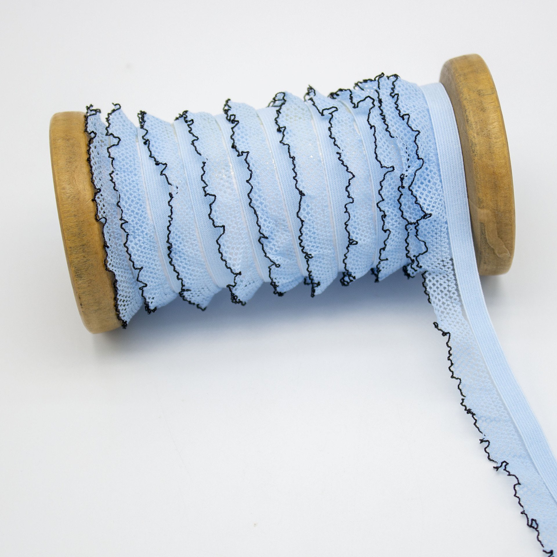 Customized Lace Mesh Elastic Band Sewing Accessories Lace Trim Elastic Webbing Band Wig Lace Cap Elastic Band