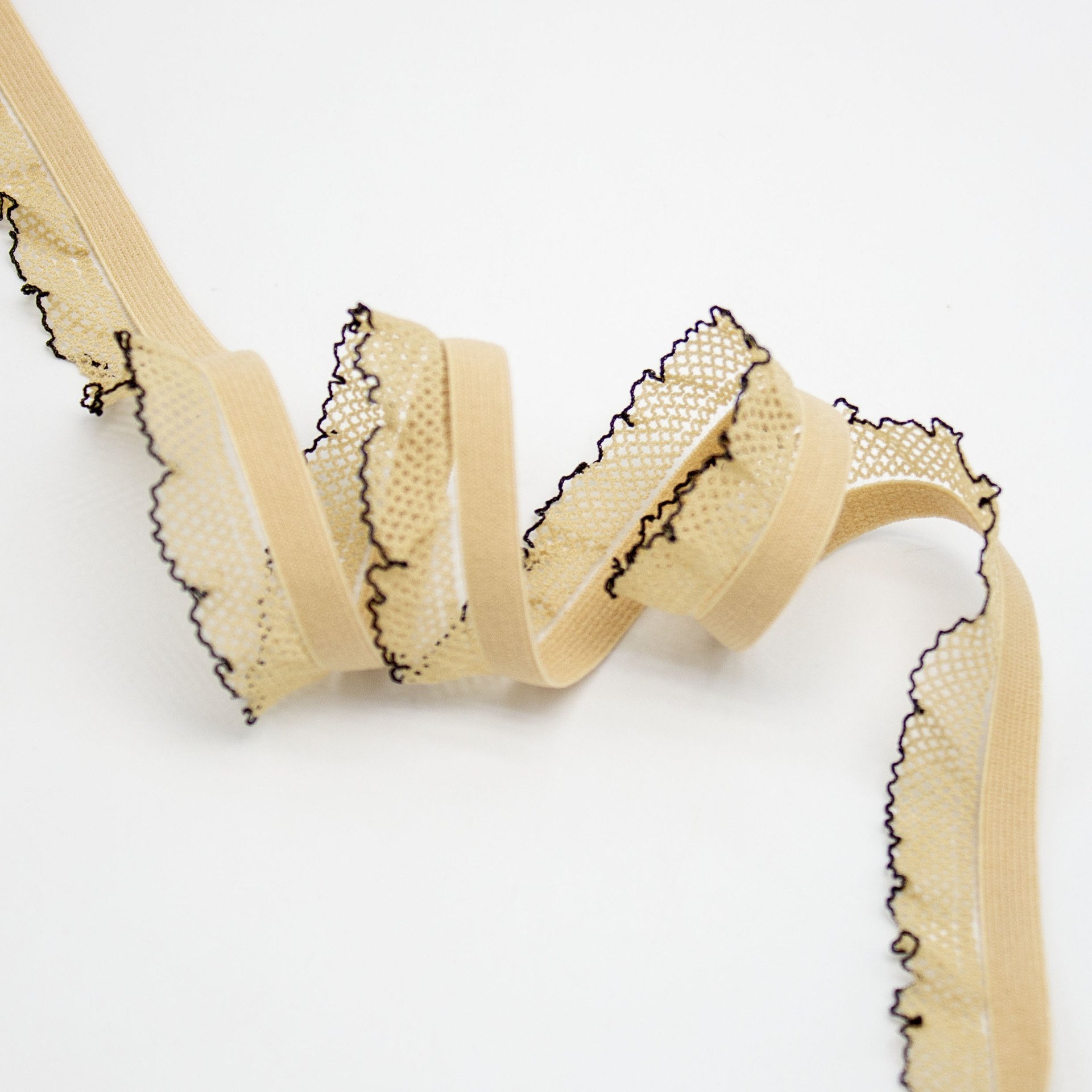 Customized Lace Mesh Elastic Band Sewing Accessories Lace Trim Elastic Webbing Band Wig Lace Cap Elastic Band