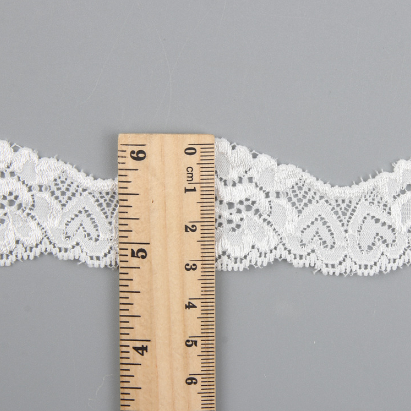 High Quality Custom Color Nylon Blend Trimming Embroidery Lace Trim For Underwear