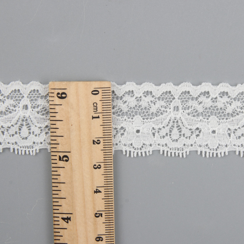 High Quality Custom Color Nylon Blend Trimming Embroidery Lace Trim For Underwear