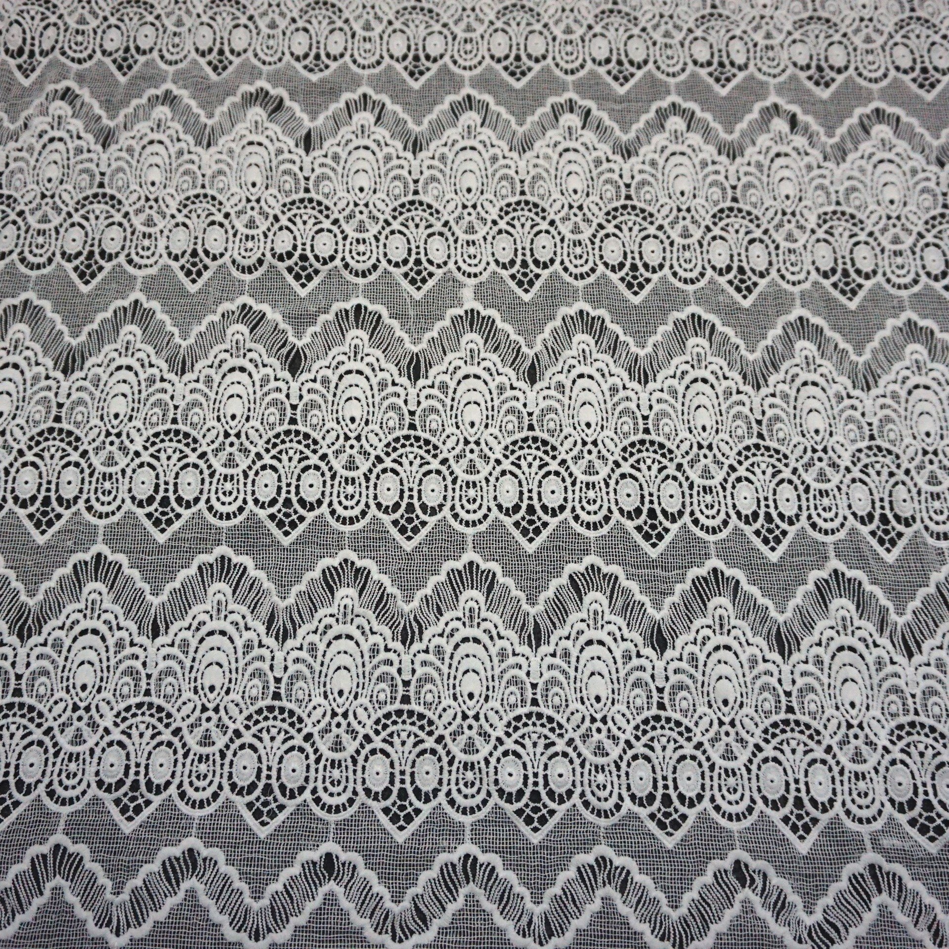 CustomVarious Width and Shape Crochet White Cotton Lace Trim Unbleached Natural Cotton Lace
