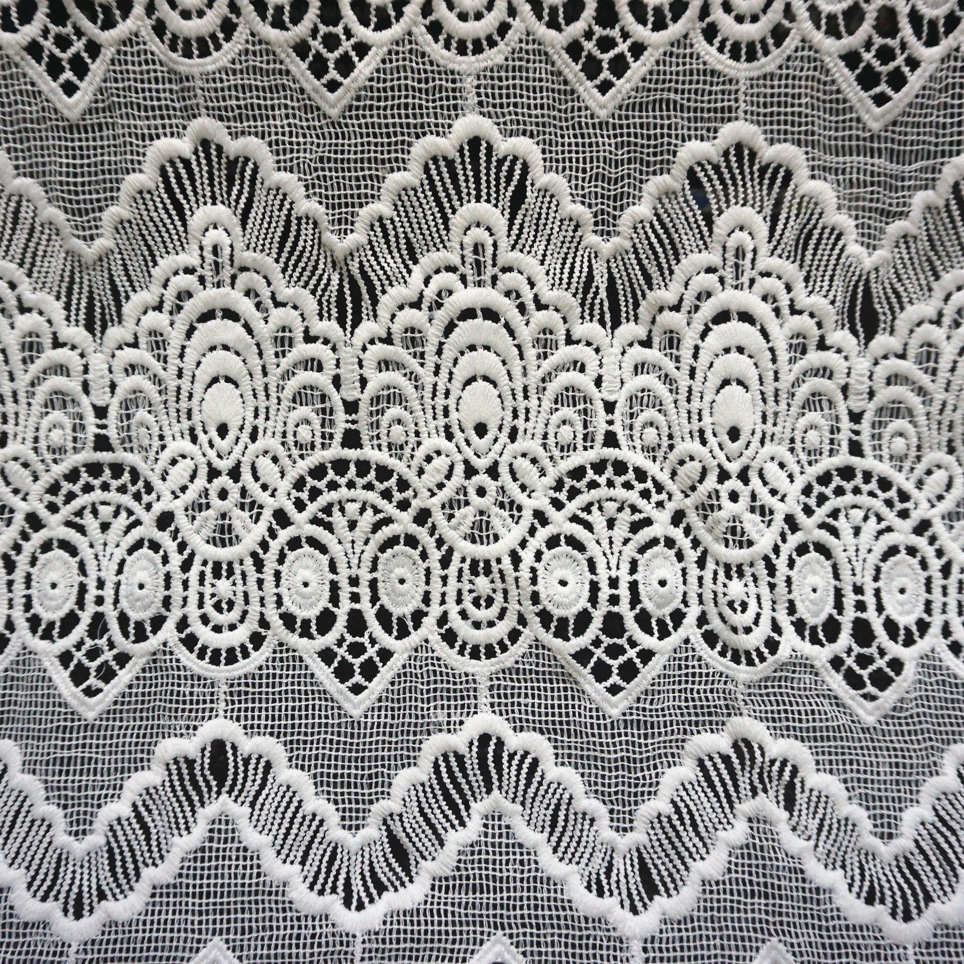 CustomVarious Width and Shape Crochet White Cotton Lace Trim Unbleached Natural Cotton Lace