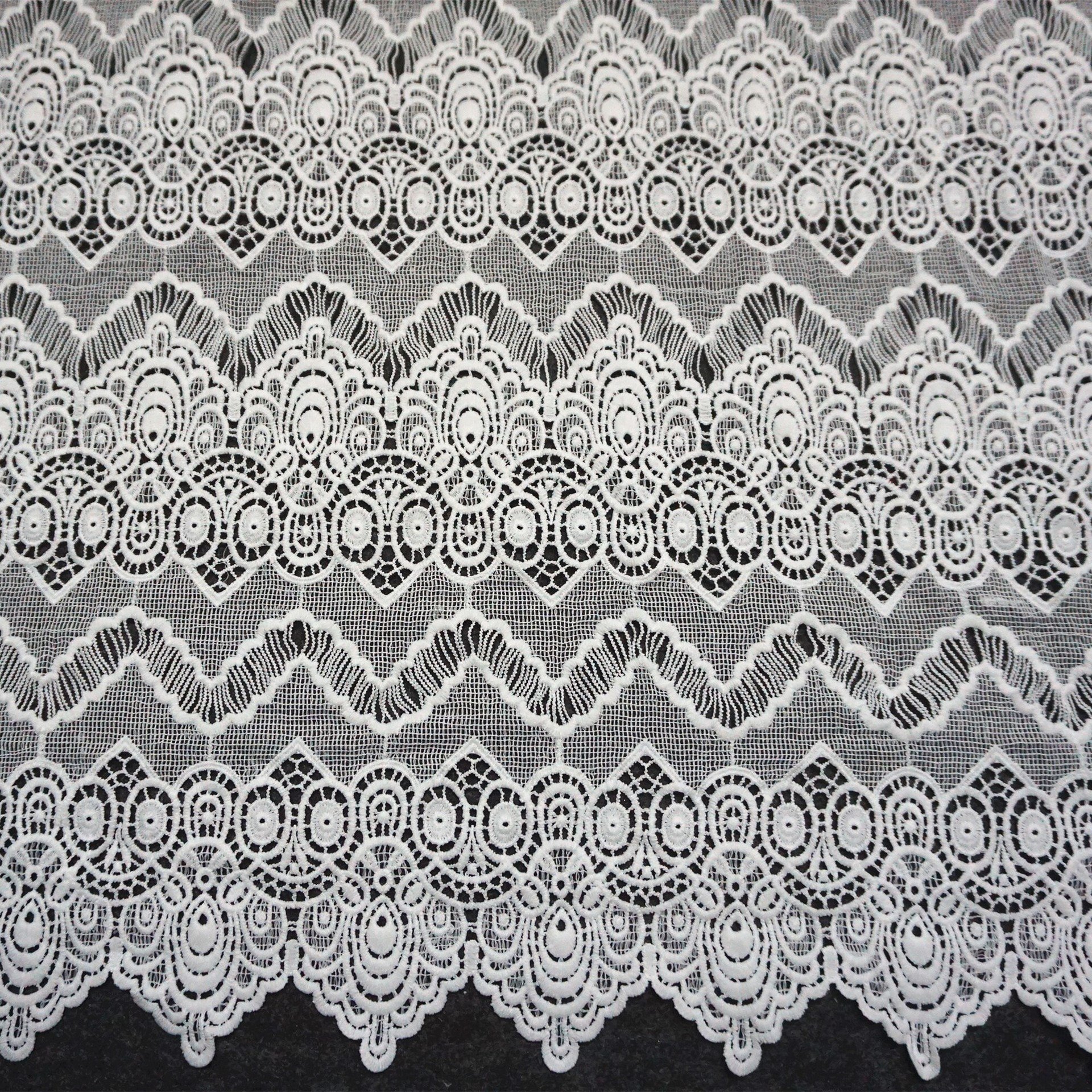 CustomVarious Width and Shape Crochet White Cotton Lace Trim Unbleached Natural Cotton Lace