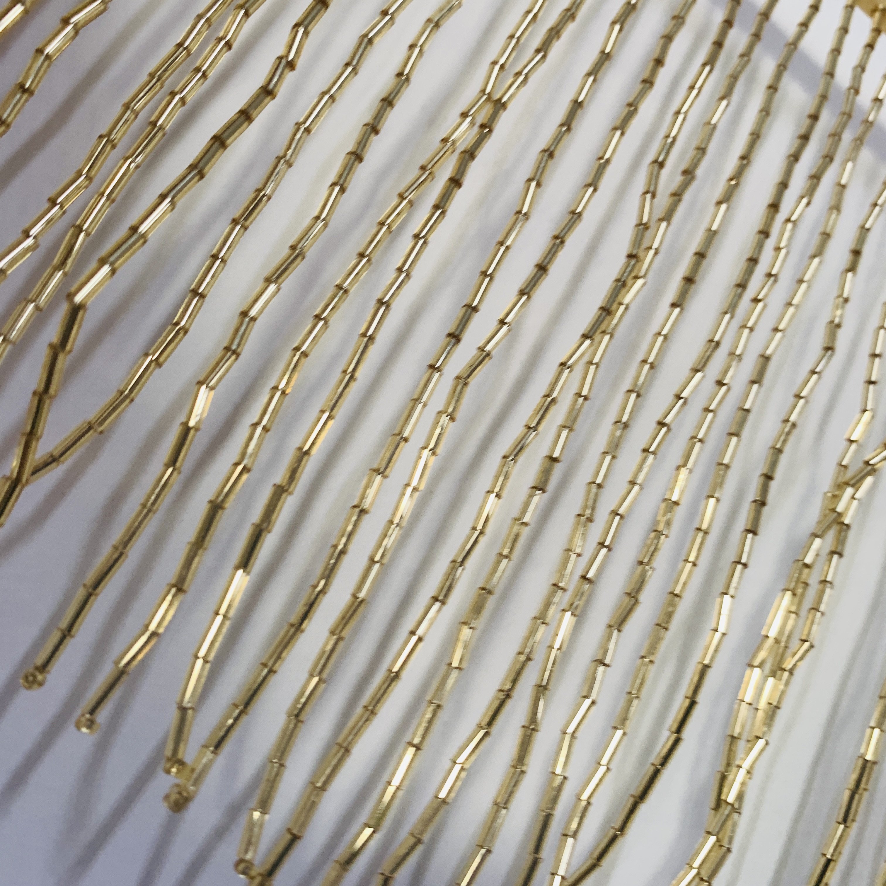 Hot Selling Curtain tassel fringe Luxury Beaded Fringe trimming Accessory