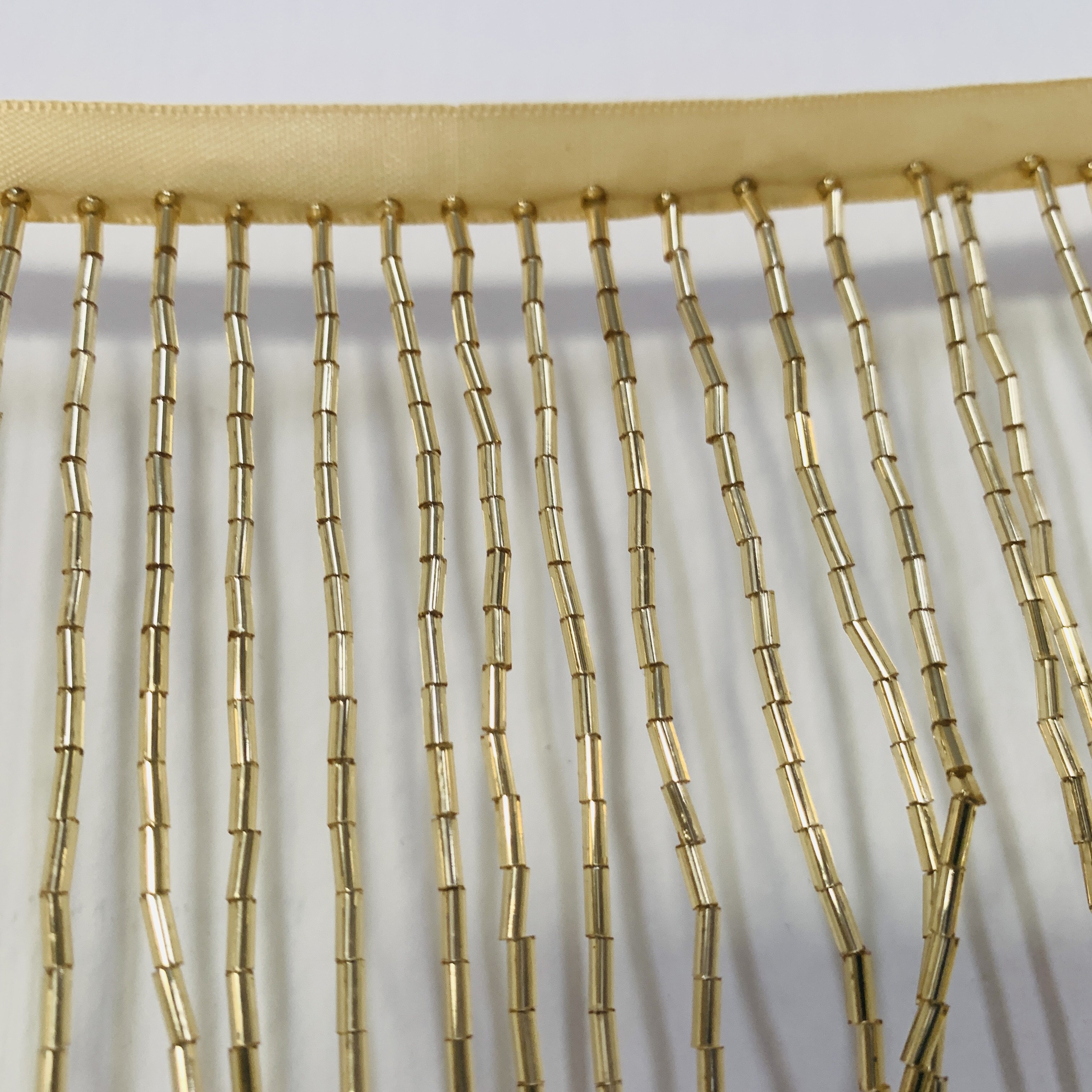 Hot Selling Curtain tassel fringe Luxury Beaded Fringe trimming Accessory
