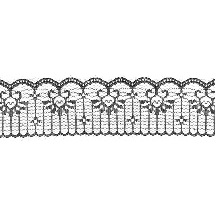 Wholesale 5cm Garment Accessories Embroidery Trim Lace White Embroidered Luxury Sewing Custom Lace Trim Trimming for garment