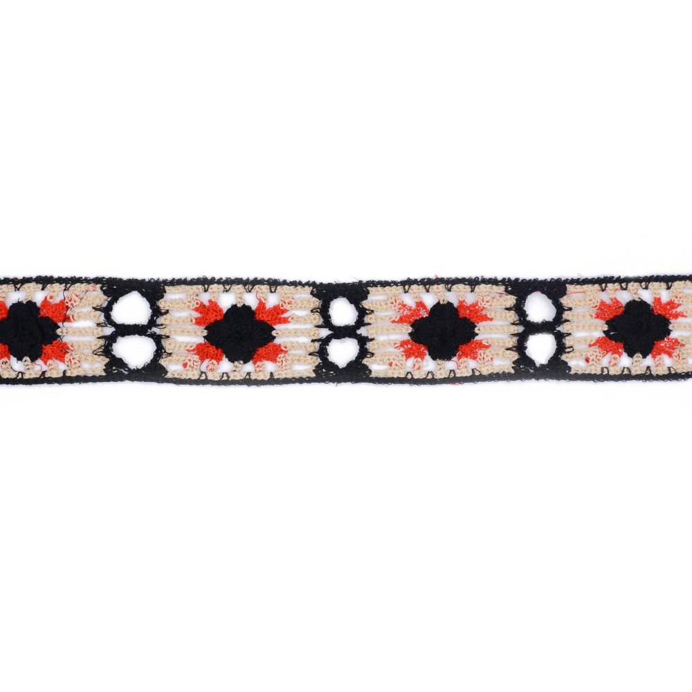 wholesale colorful embroidery lace trim crochet trims
