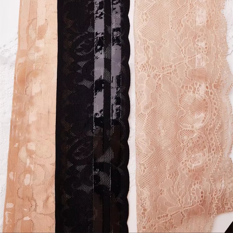 New Elastic Lace Wide High Quality Wholesale Fashion Nylon Spandex Mesh Stretch Lace Trim