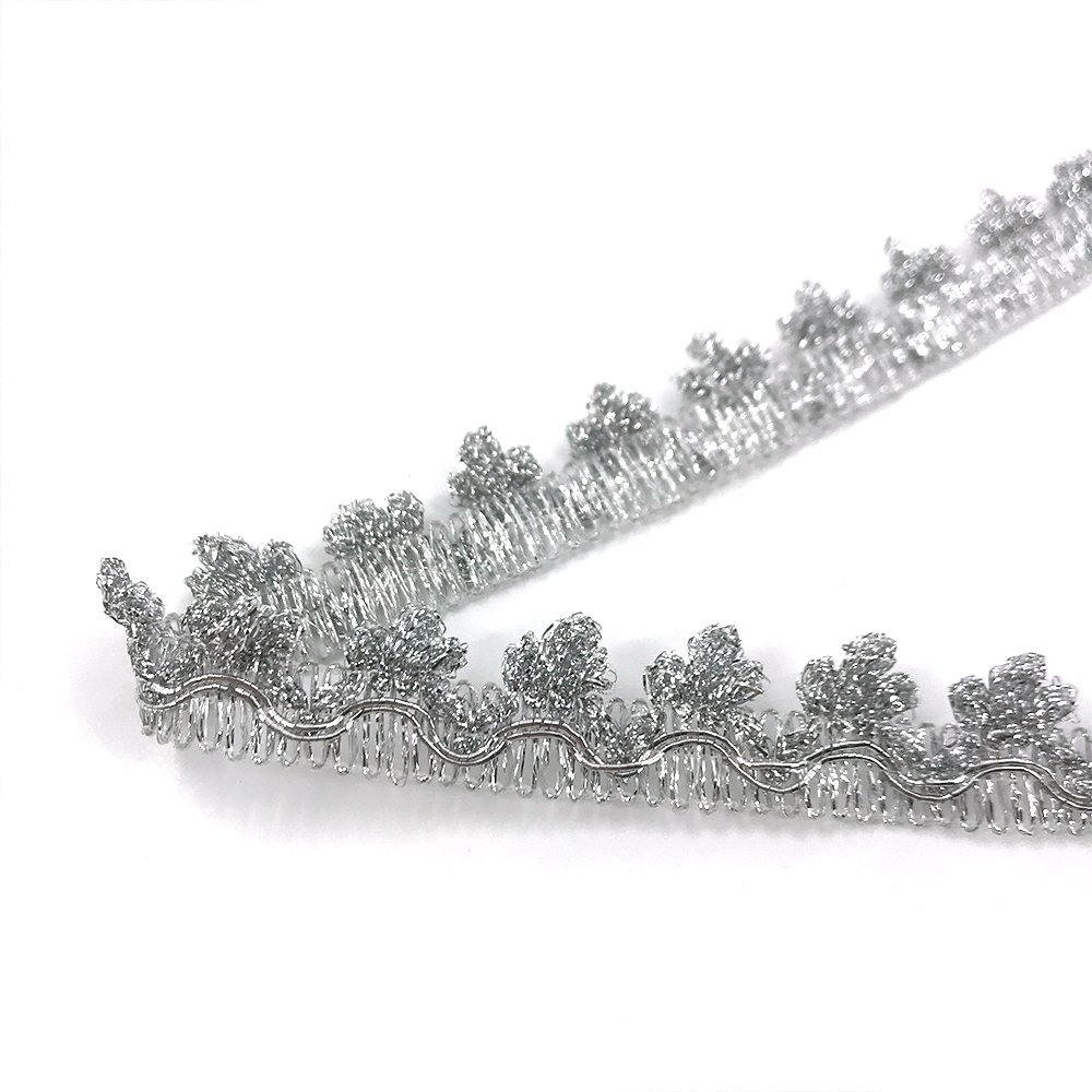 2023 Top Sale Embroidery Webbing Mirror Sewing Lace Trim With Decoration Shiny Dancewear Costume Sequined Lace Trimming Border