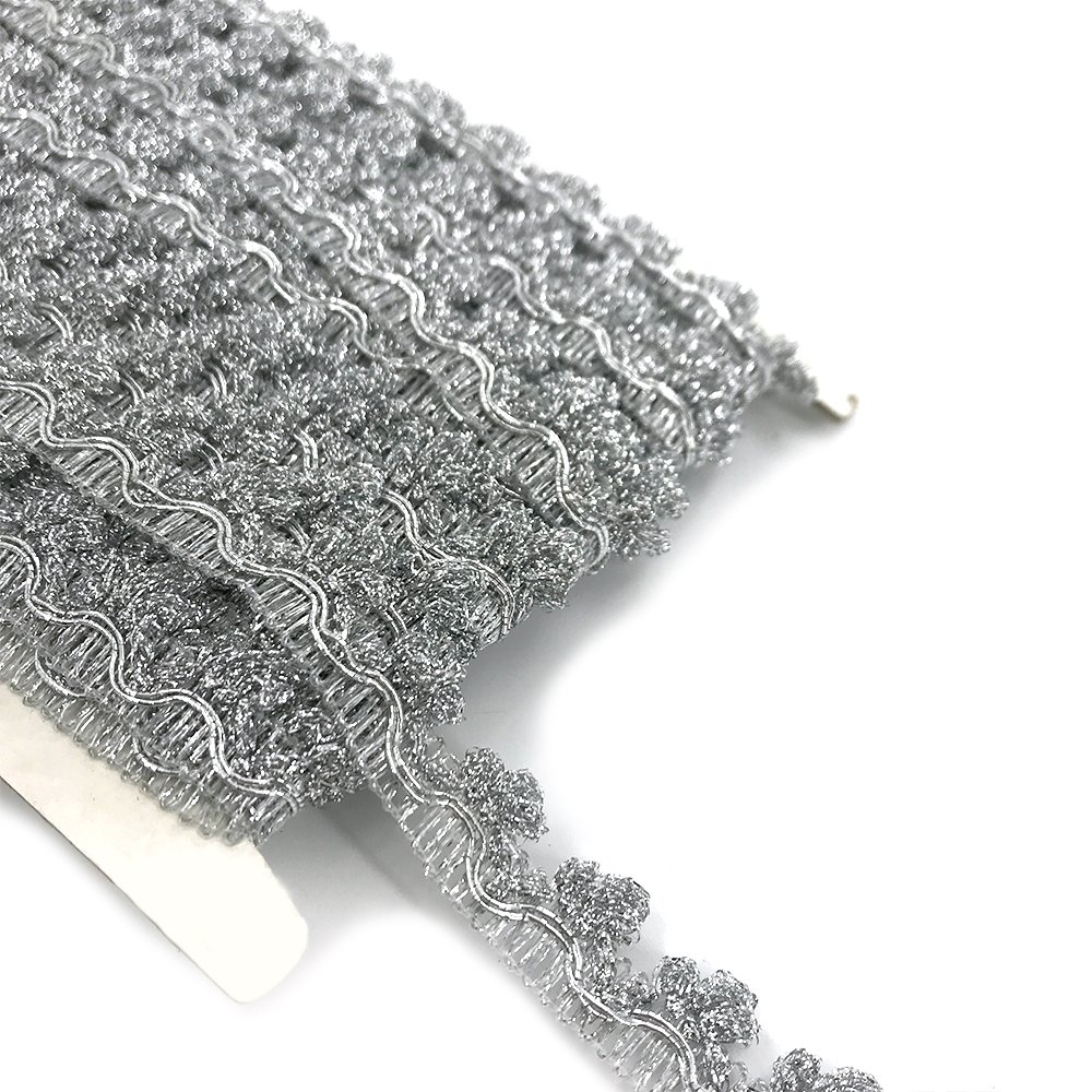 2023 Top Sale Embroidery Webbing Mirror Sewing Lace Trim With Decoration Shiny Dancewear Costume Sequined Lace Trimming Border