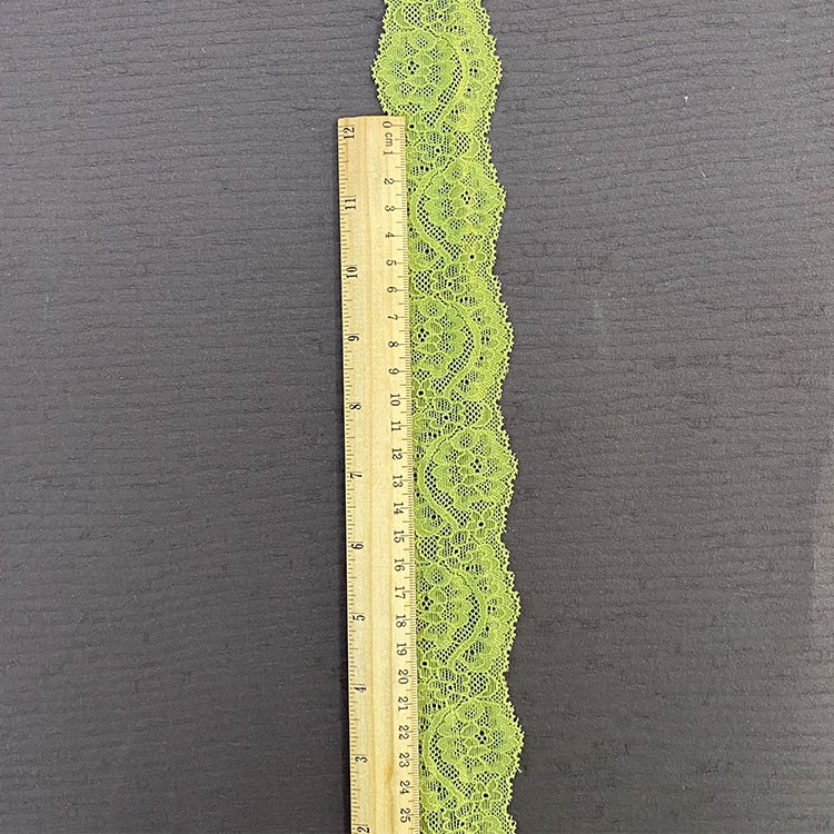 New Design 5Cm Elastic Lace Trim For Lingerie Underwear Decorative French Flower Lace Fabric For Wedding