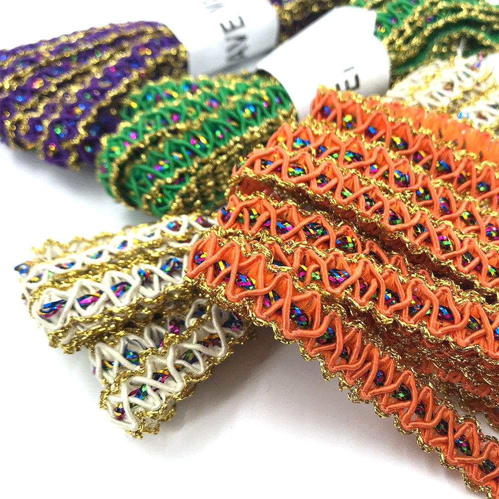 OEM/ODM Unique Bullion Embroidery Sequin Mesh Lace Trim Lace Trim Fabric Sewing Crafts Collar Garment Headdress Materials Lace