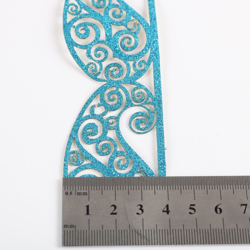 glitter border lace dokoh appliques trimmings kaftan HotFix dokoh patch lines tape strip for clothing, arab dress