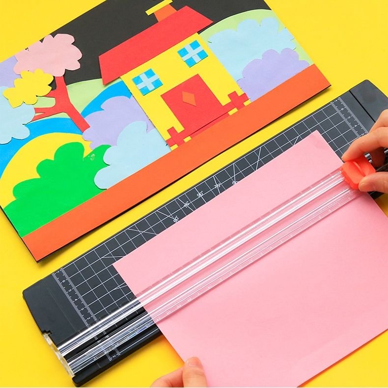 Custom A4 Paper Trimmer Portable Paper Cutter For Label Origami Card Photo Coupon Scrapbook Paper Craft Cutter
