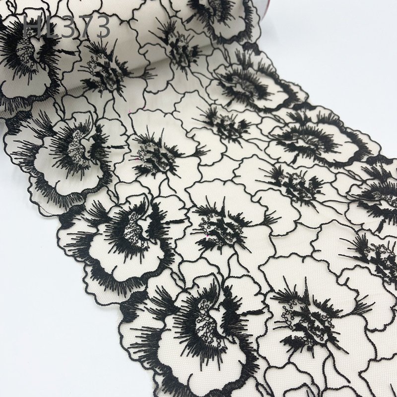 Newest polyester cotton embroidery lace skin-friendly crochet lace trim for women dress