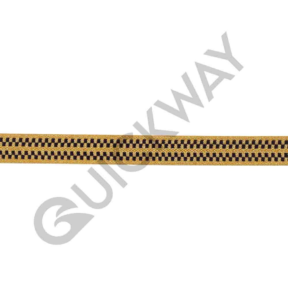 Gold Braids Laces Uniform Gold Bullion Wire Trimmings Braids Trim Galloon Textile Craft OEM Demand