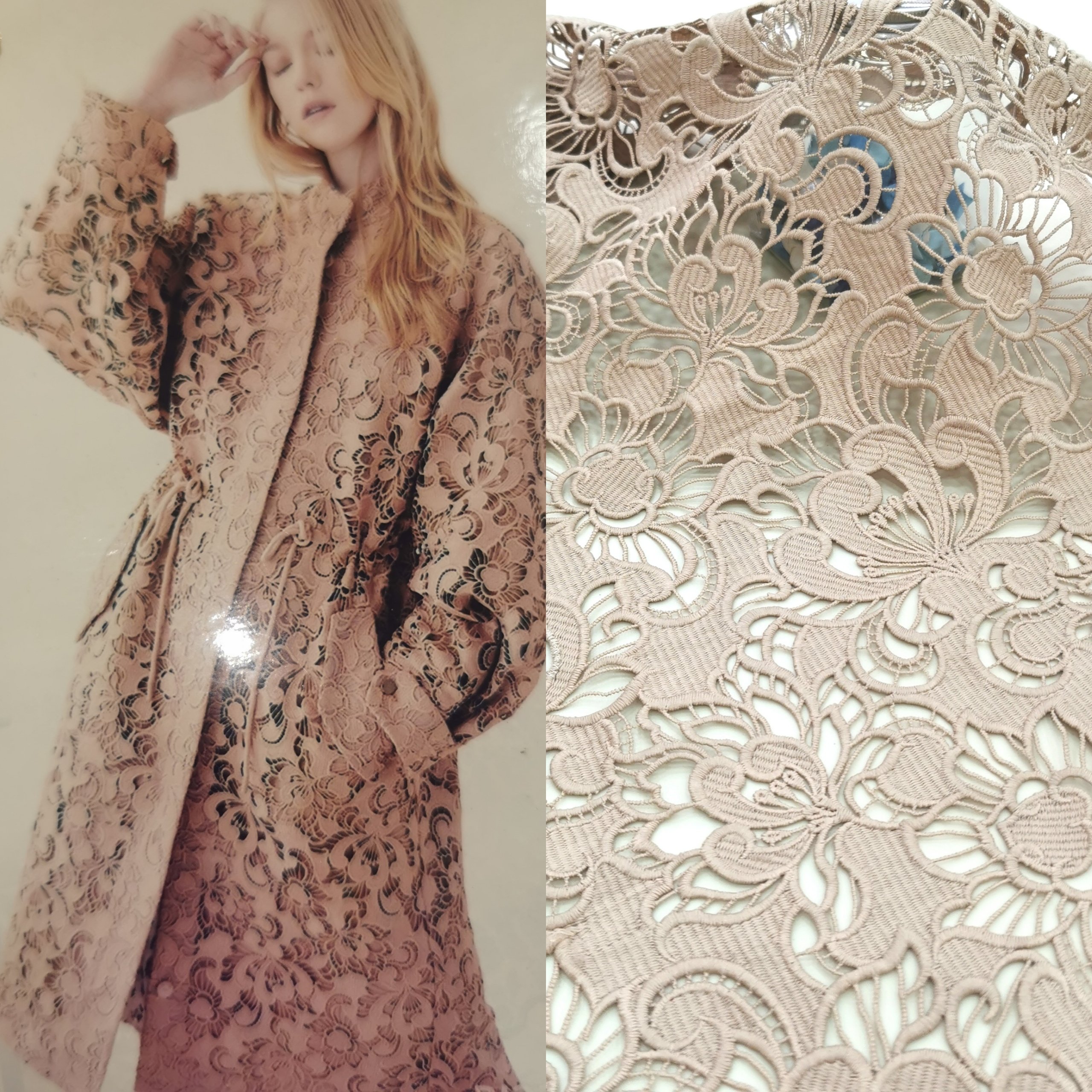 Factory luxury Water soluble guipure milk silk lace fabric Embroidery For wedding Fabric Custom 2024 soft flower Lace