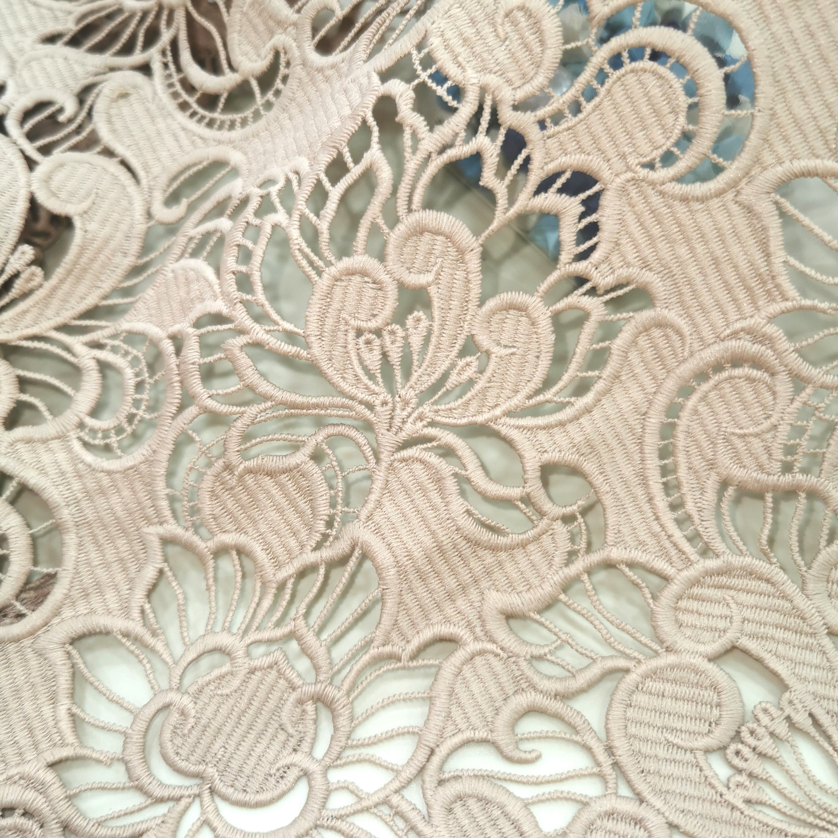 Factory luxury Water soluble guipure milk silk lace fabric Embroidery For wedding Fabric Custom 2024 soft flower Lace