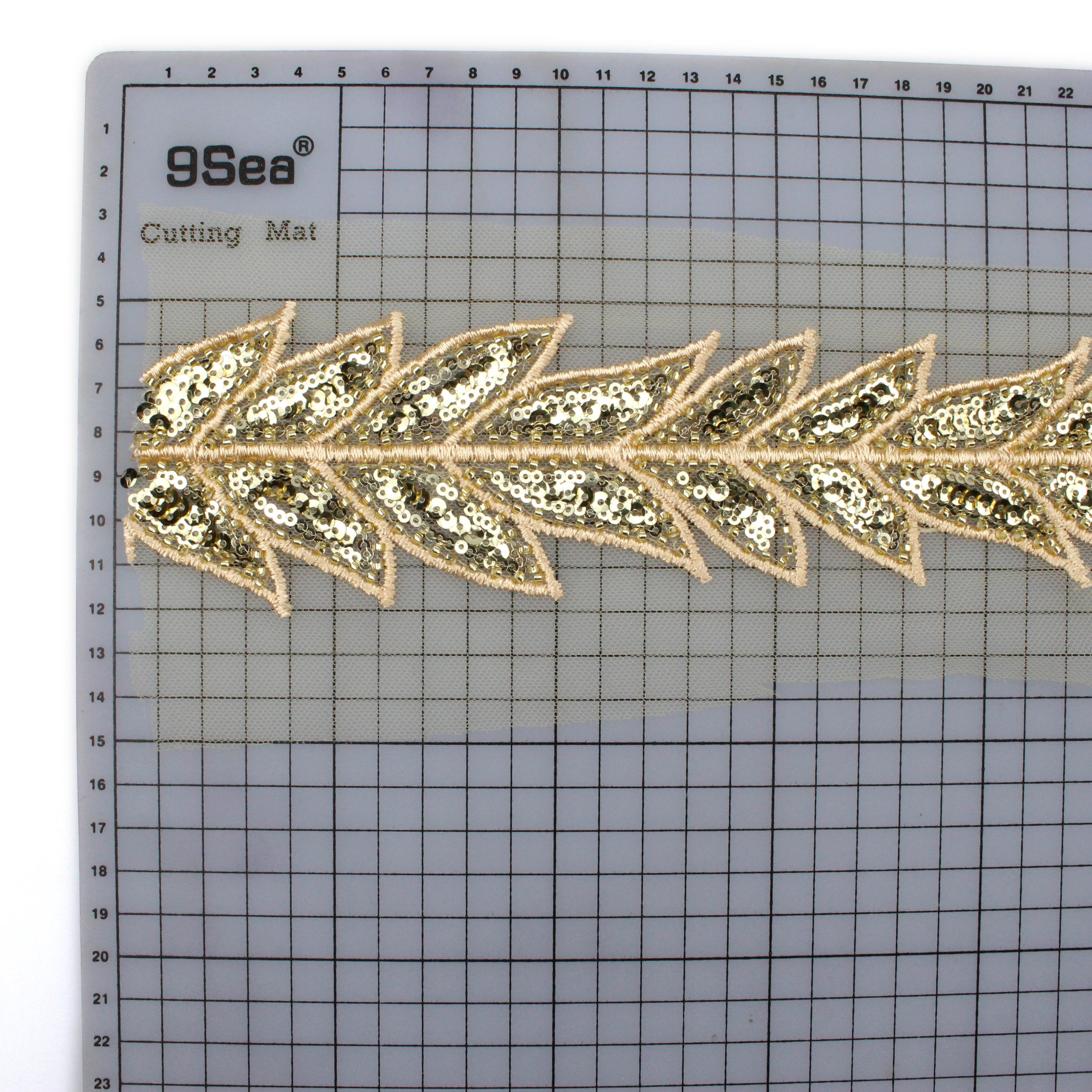 Hand-sewn beads lace handmade clothing accessories lace trim handmade beaded decorative accessories materials