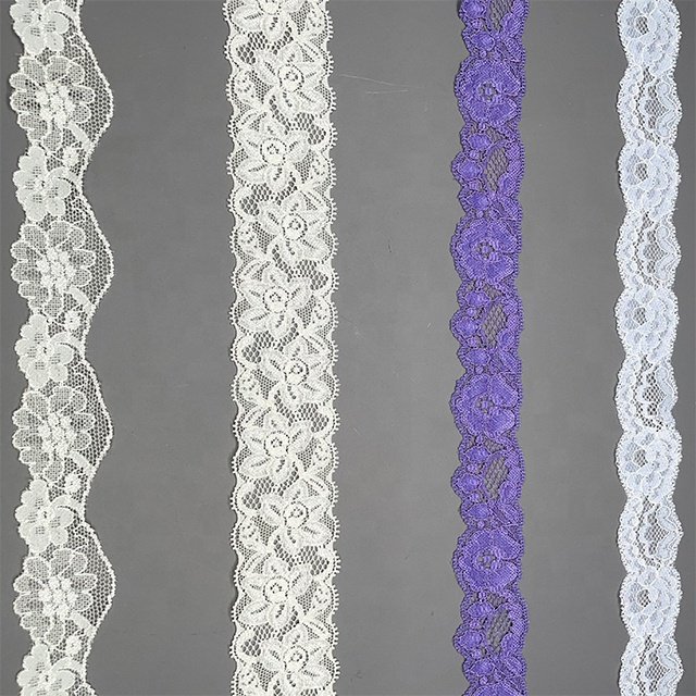 TUTON Custom French Elastic Lace 3.4/3.5/3.7/4.5 CM Trim Wholesale For Dress
