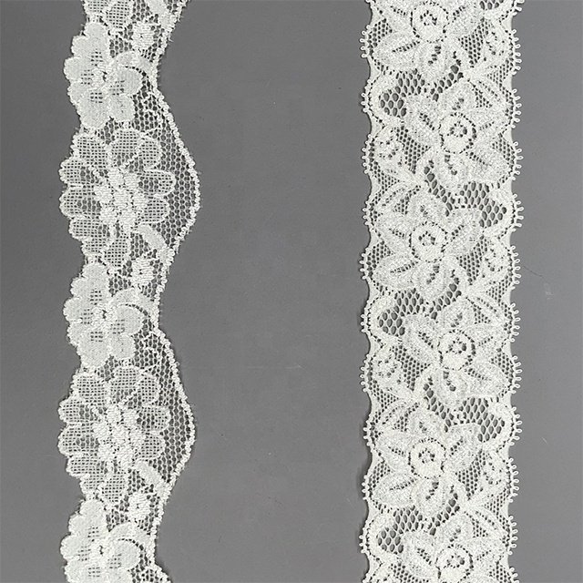 TUTON Custom French Elastic Lace 3.4/3.5/3.7/4.5 CM Trim Wholesale For Dress