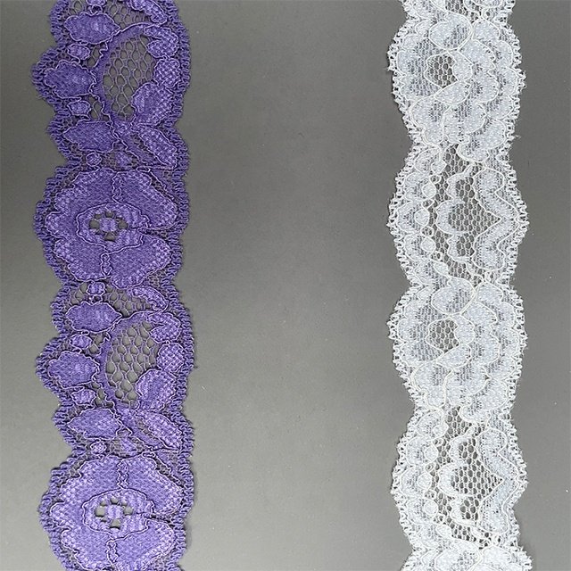 TUTON Custom French Elastic Lace 3.4/3.5/3.7/4.5 CM Trim Wholesale For Dress