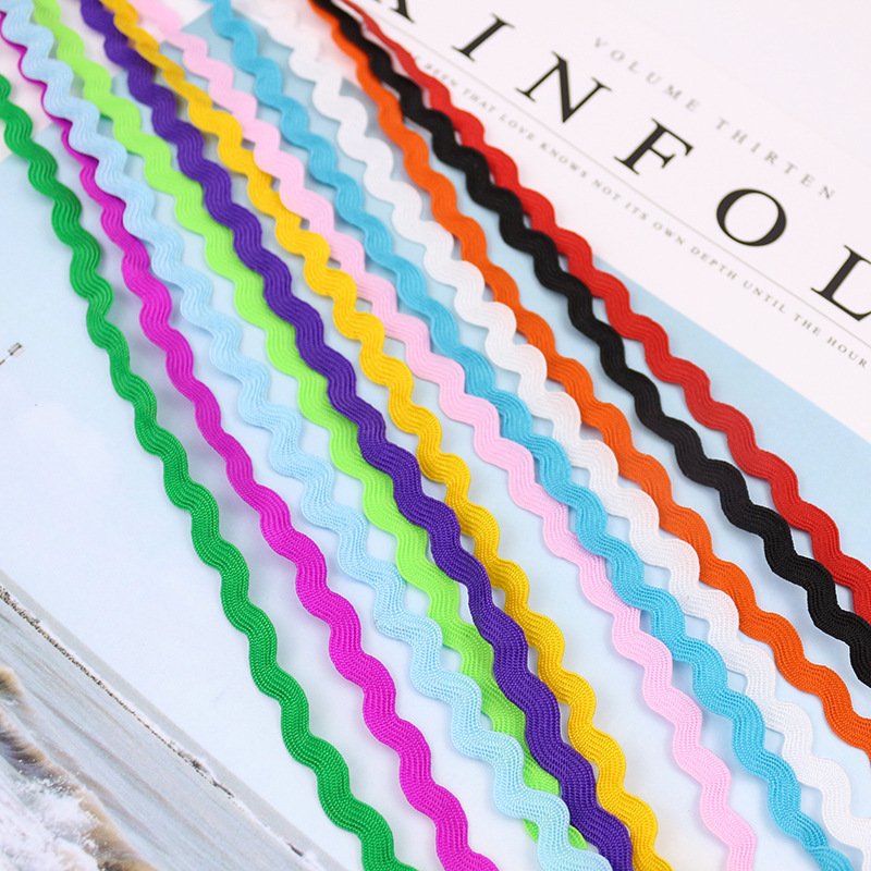 wholesale Ric Rac Trim 5mm - Mini Ric Rac Trim Rick Rack Zig Zag Ribbon 10 Available Color