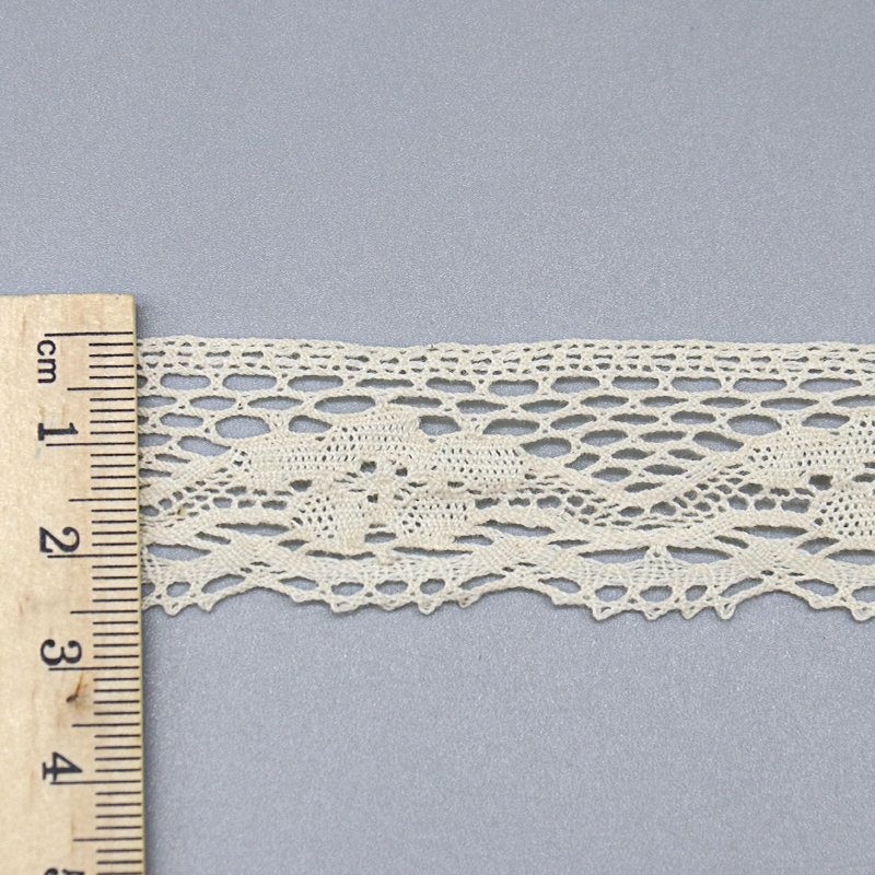 fashion designer 100%cotton mesh vintage lace trim border lace trim for clothing decoration