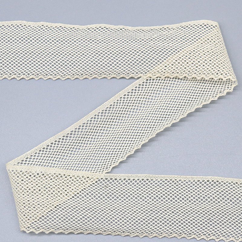 fashion designer 100%cotton mesh vintage lace trim border lace trim for clothing decoration