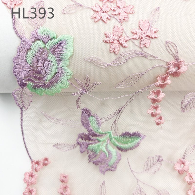 yZ Factory Price Wholesale Eyelash Scalloped Lace Trims chantilly Lace Trimming For Lingerie