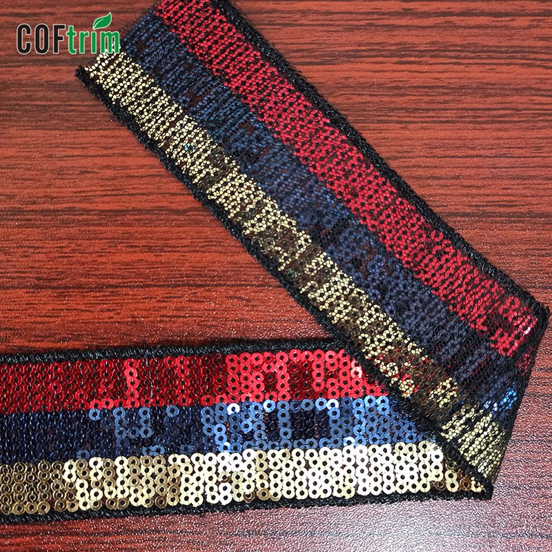 factory price wholesale hot sale sequin lace trim venice lace trim fringe guipure lace trim