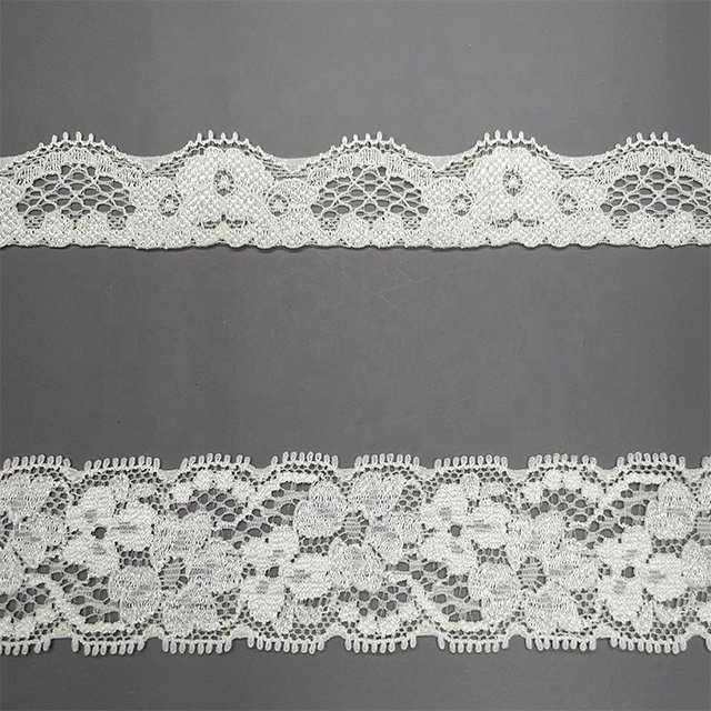 TUTON Custom French Elastic Lace 2.4/3.2/3.5/3.6 CM Trim Wholesale For Dress