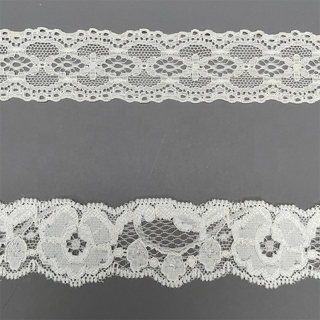 TUTON Custom French Elastic Lace 2.4/3.2/3.5/3.6 CM Trim Wholesale For Dress