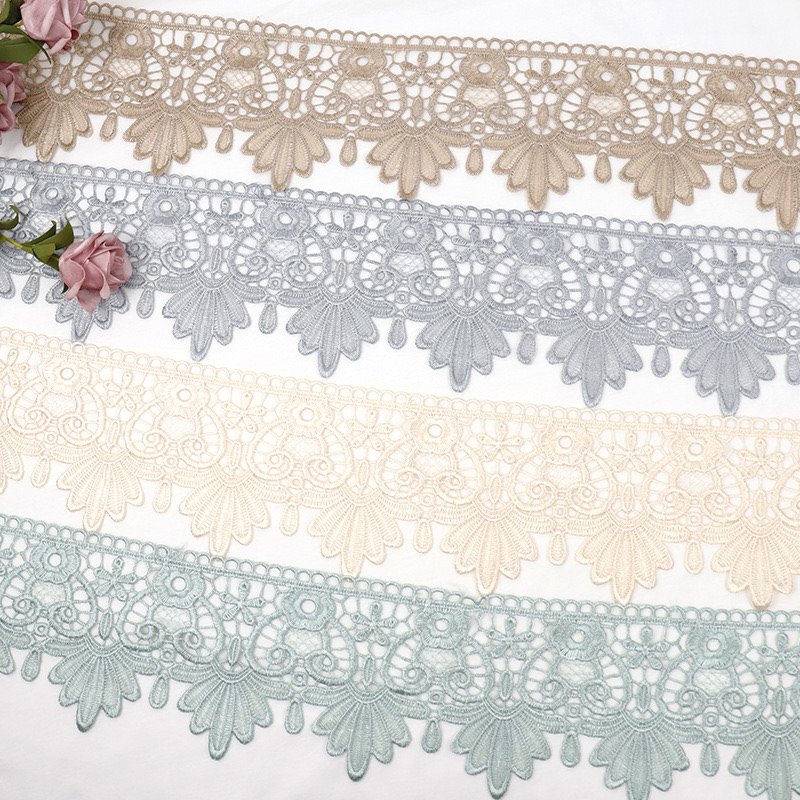 Spot Wholesale 10CM water-soluble lace trim for sofa curtain decoration accessories