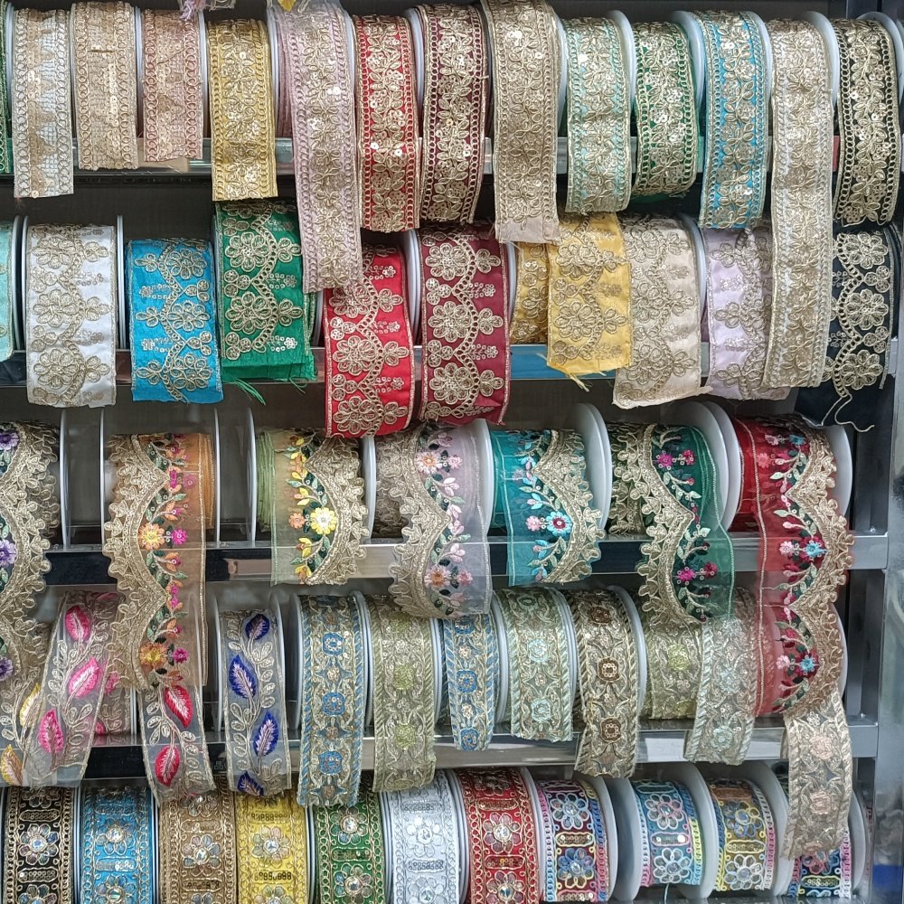 affninfty sewing accessories custom wholesale price embroidery jacquard ethnic ribbon trim