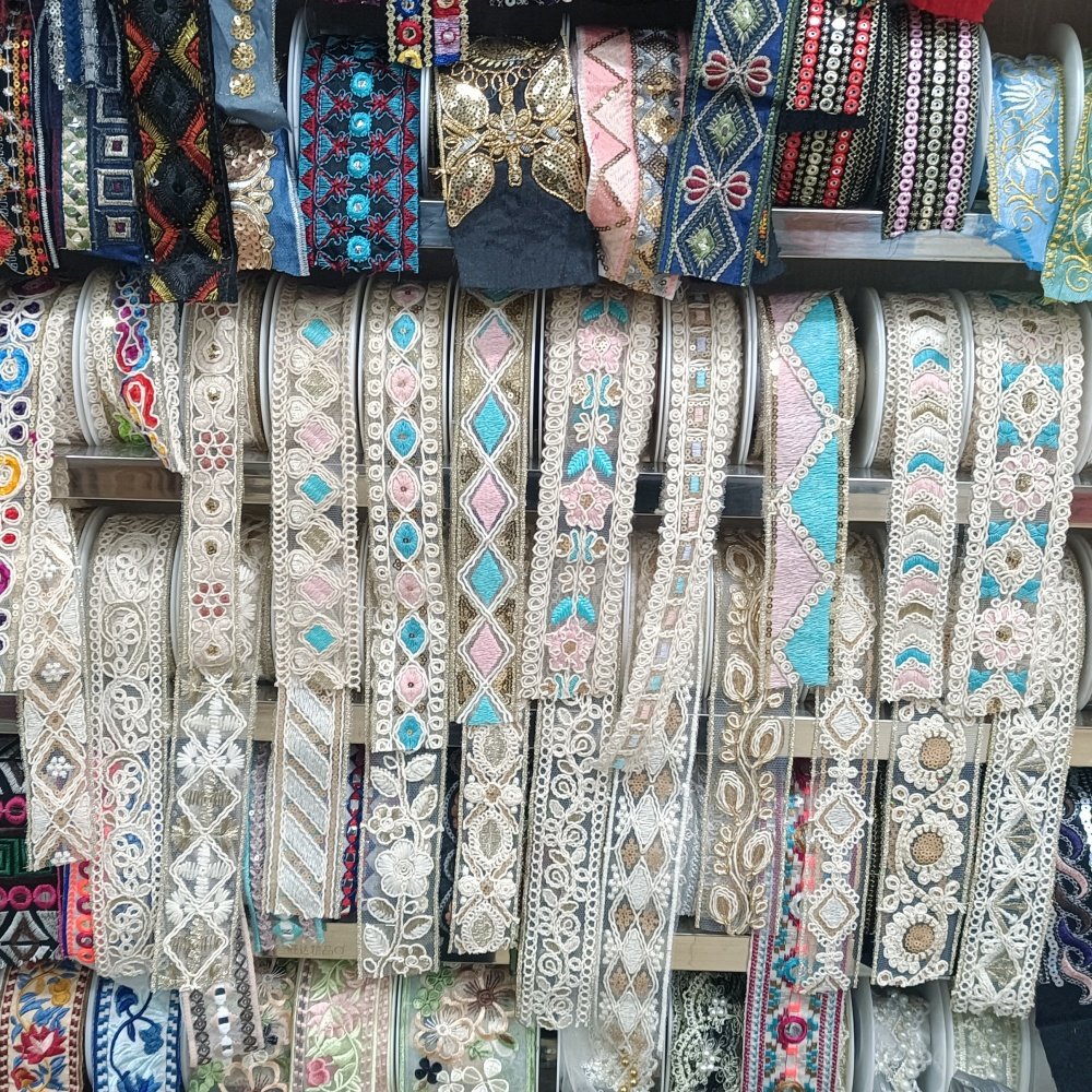 affninfty sewing accessories custom wholesale price embroidery jacquard ethnic ribbon trim