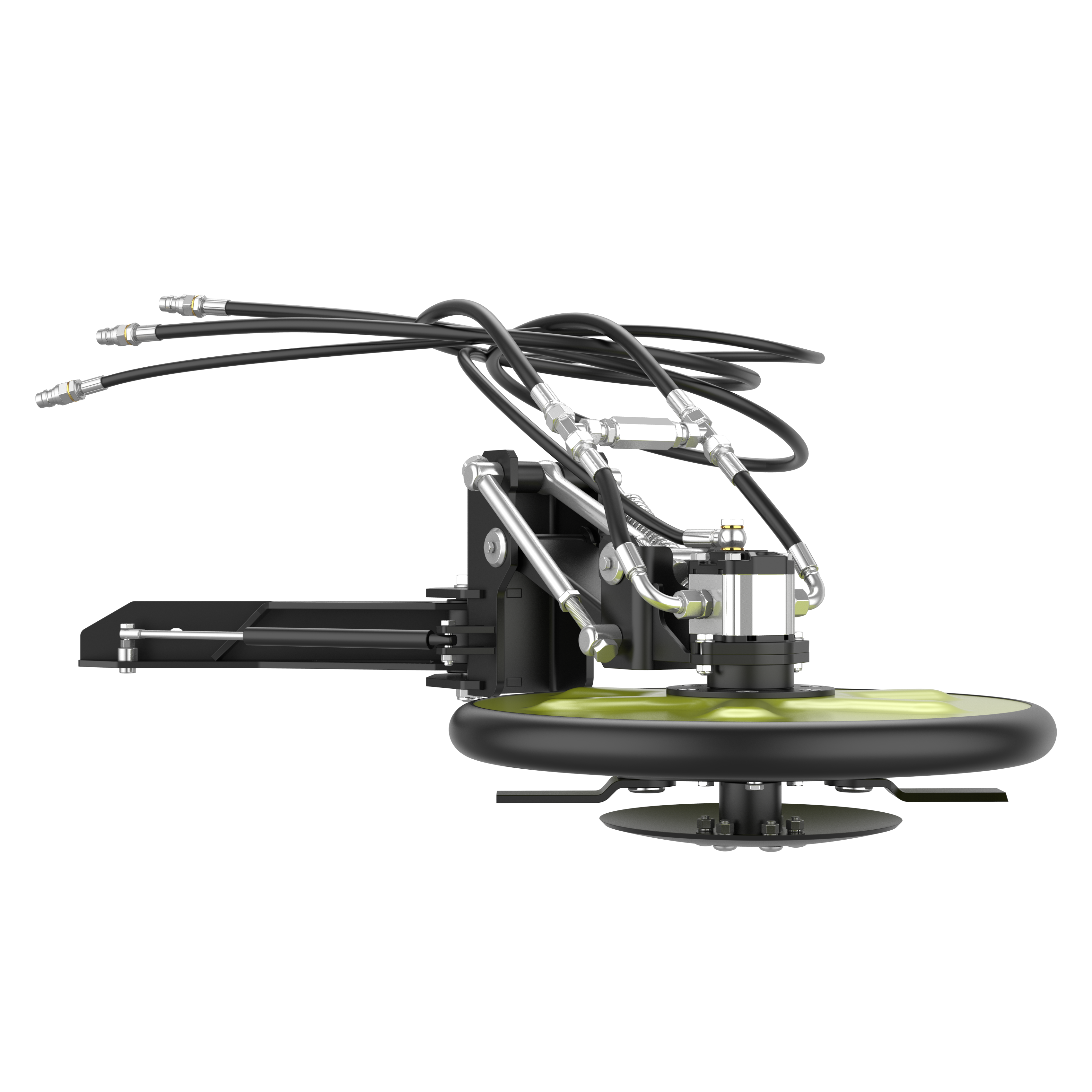 AWON FSD550 Grass Cutter Mulcher Rotary Side Trim Mower Side Shift Disc Mower Lawn Mower For Small Tractor