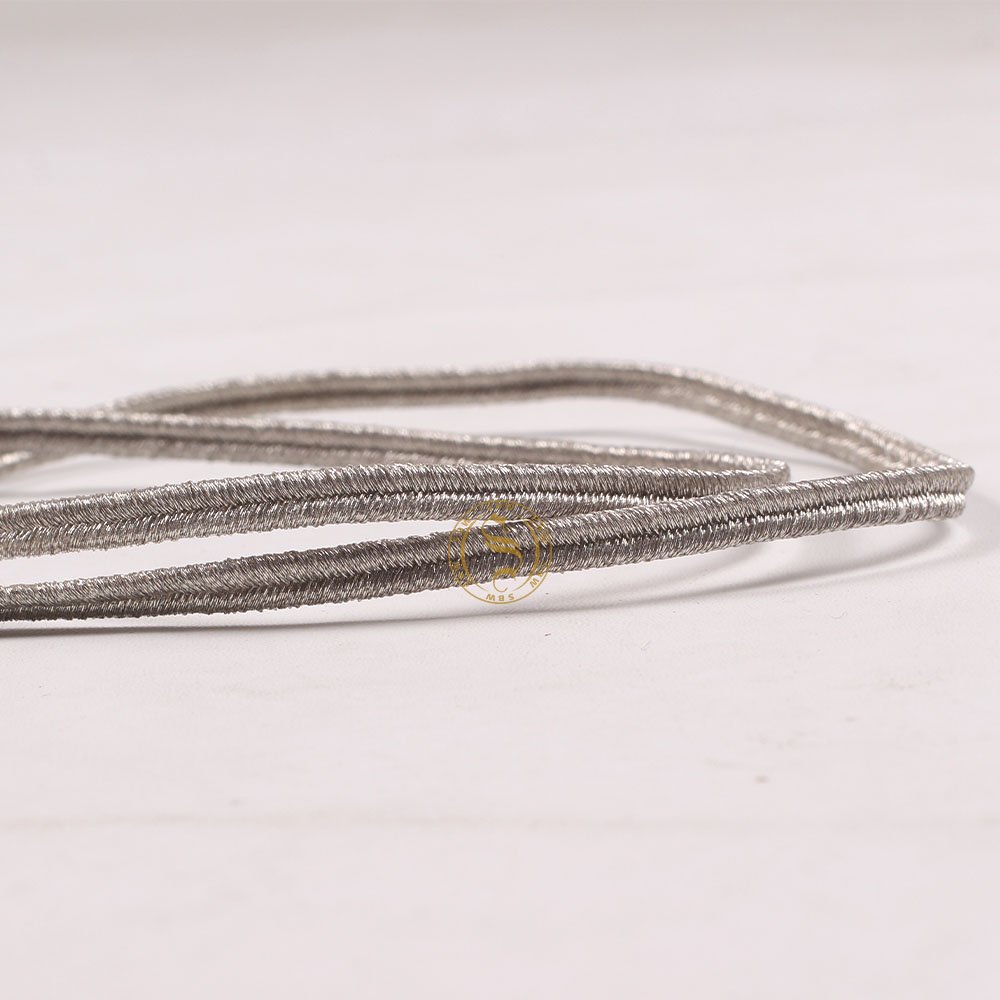 Pakistan Suppliers Bullion wire braids ribbon lace fabric Rope Cord Soutache