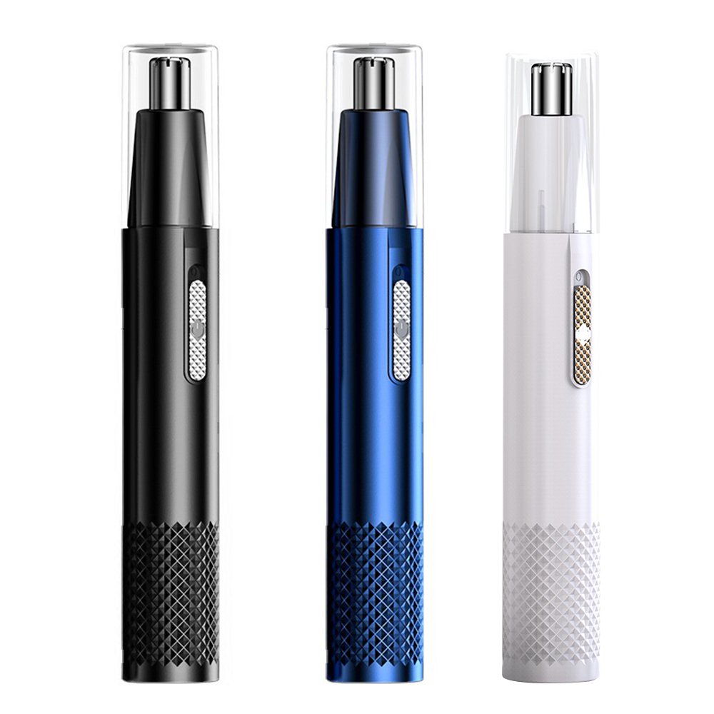 Professional Painless USB Rechargeable Beard Ear Nose Hair Trimmer